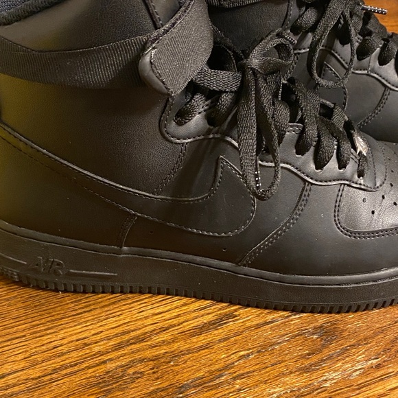 Nike Air Force 1 High ‘07 Black - Picture 5 of 13